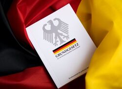 Das deutsche Grundgesetz wird 75 Jahre.